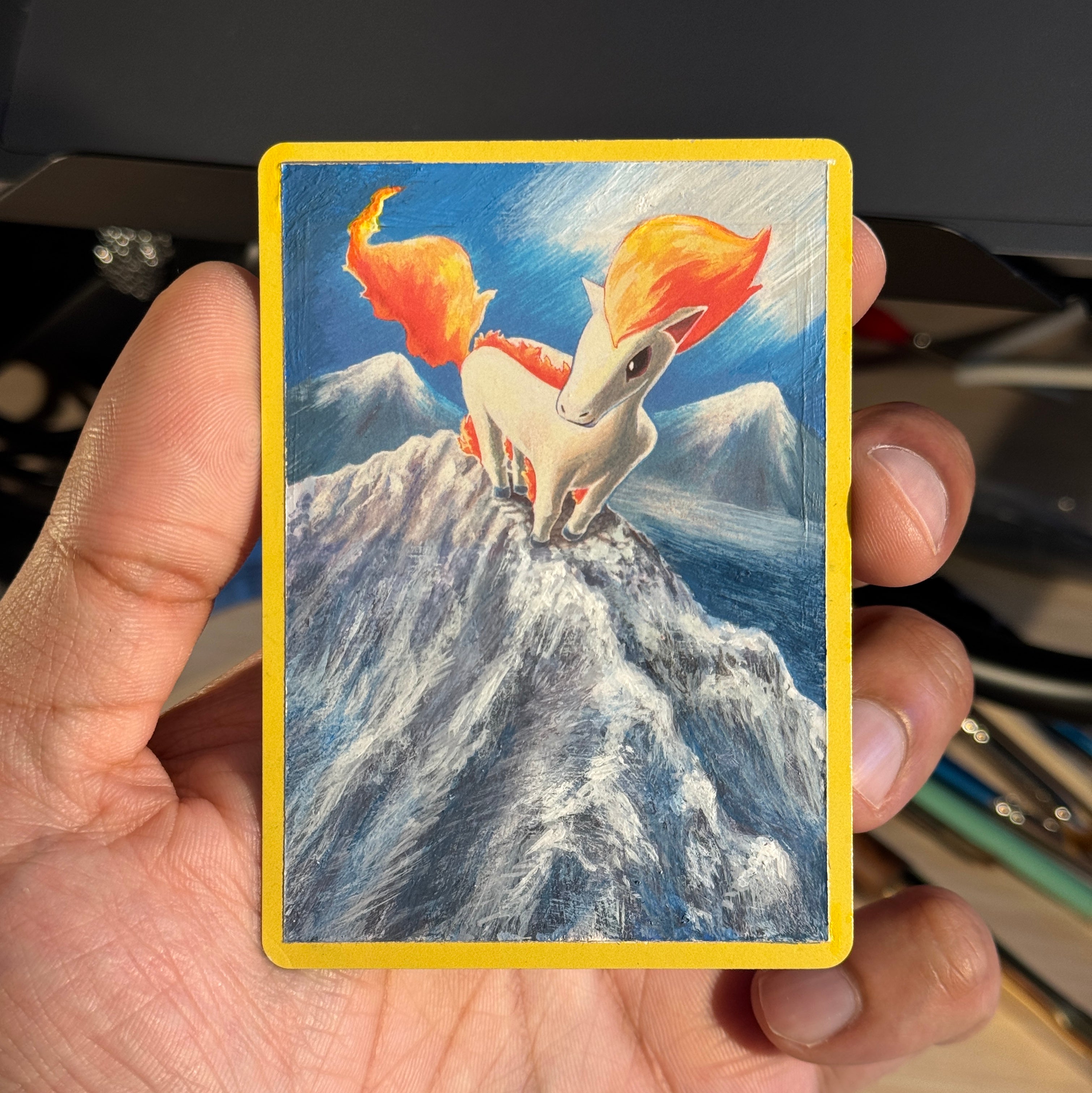 Ponyta - Card Alter Painting