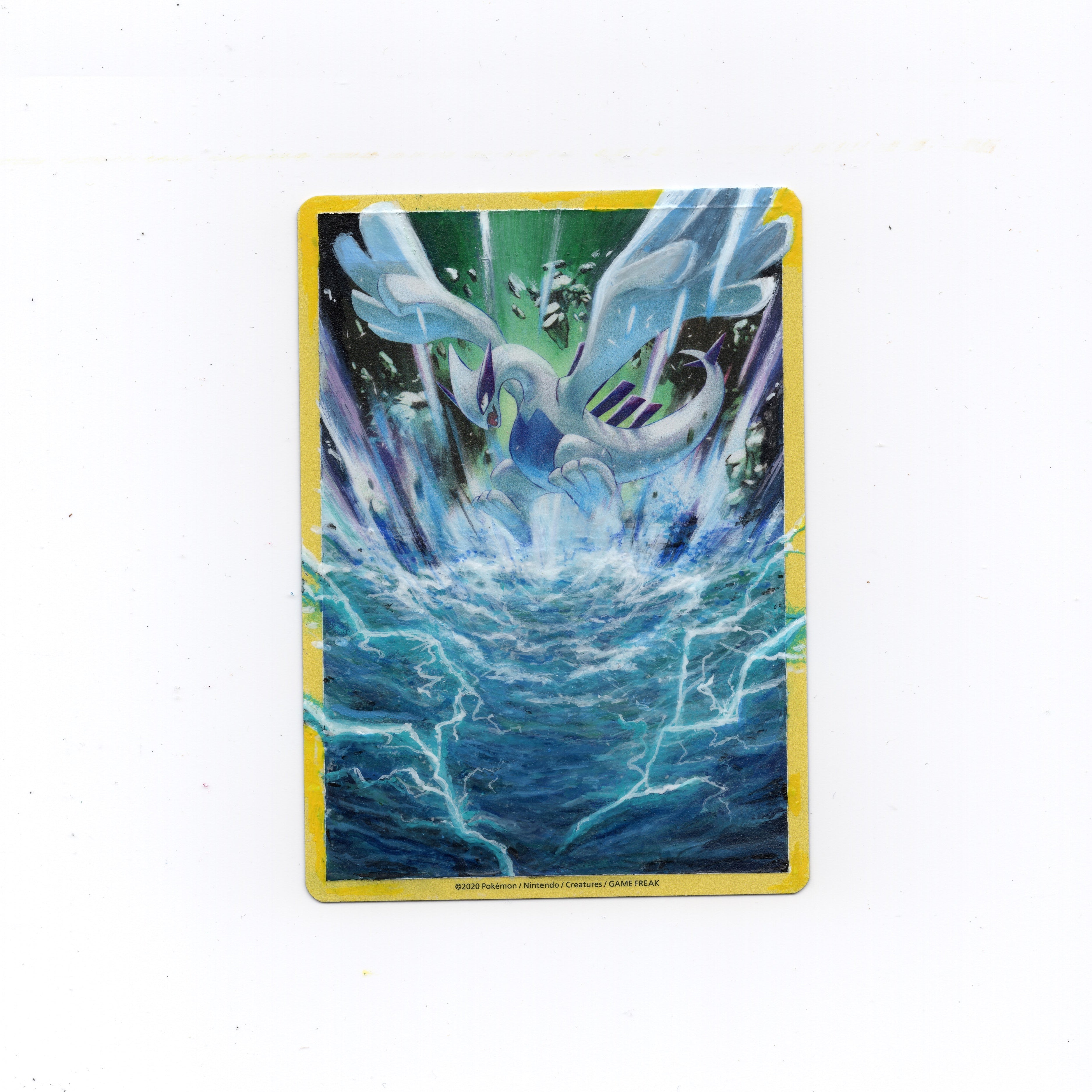 Lugia - Card Alter Painting