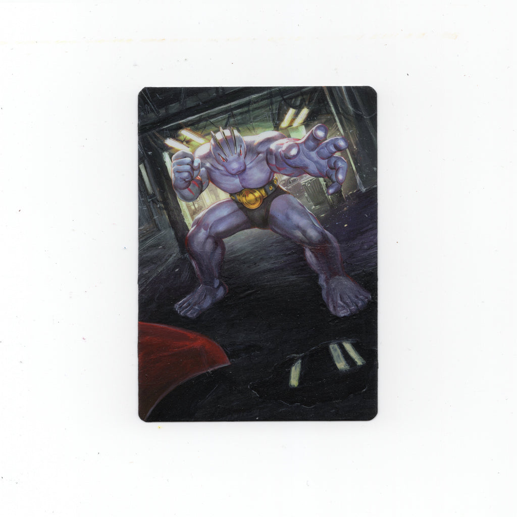 Machoke - Card Alter Painting